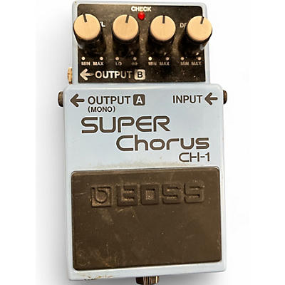 Used BOSS CH1 Super Chorus Effect Pedal