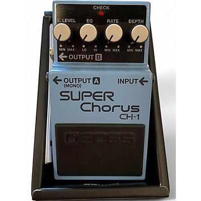 Used BOSS CH1 Super Chorus Effect Pedal