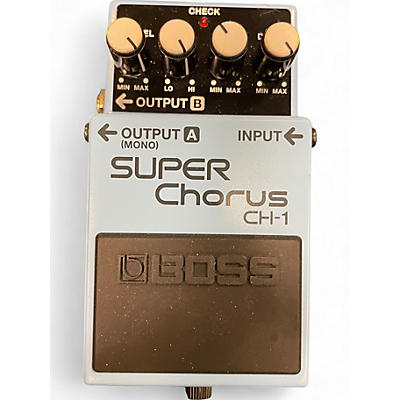 Used BOSS CH1 Super Chorus Effect Pedal