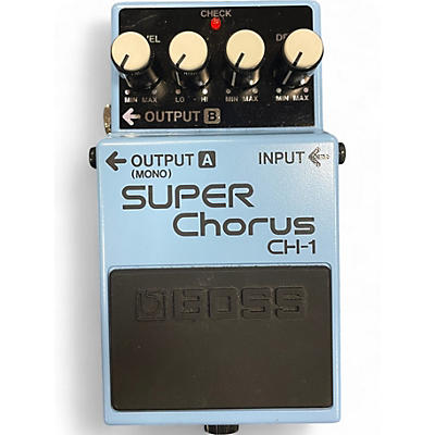Used BOSS CH1 Super Chorus Effect Pedal