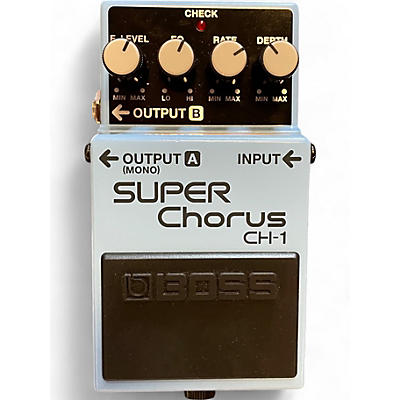 Used BOSS CH1 Super Chorus Effect Pedal
