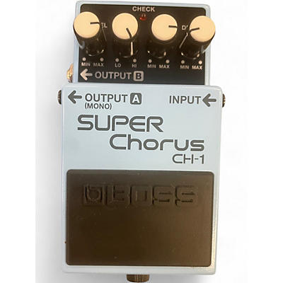 Used BOSS CH1 Super Chorus Effect Pedal