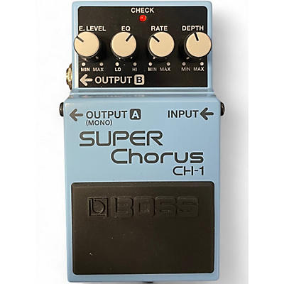 Used BOSS CH1 Super Chorus Effect Pedal