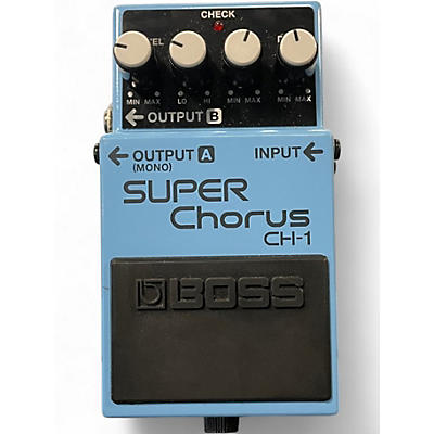 Used BOSS CH1 Super Chorus Effect Pedal