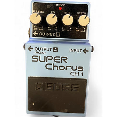 Used BOSS CH1 Super Chorus Effect Pedal
