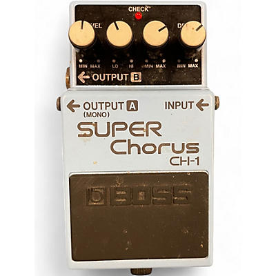 Used BOSS CH1 Super Chorus Effect Pedal