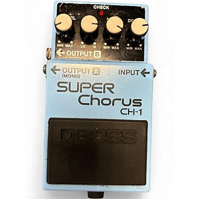 Used BOSS CH1 Super Chorus Effect Pedal