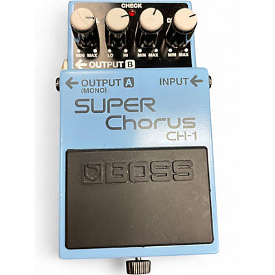 Used BOSS CH1 Super Chorus Effect Pedal