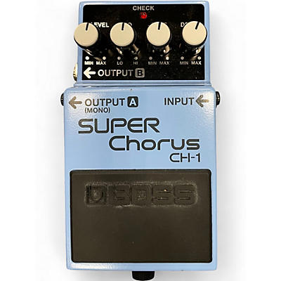 Used BOSS CH1 Super Chorus Effect Pedal