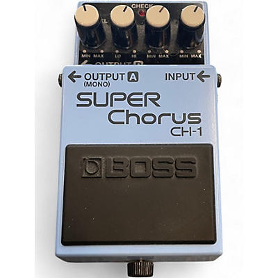 Used BOSS CH1 Super Chorus Effect Pedal