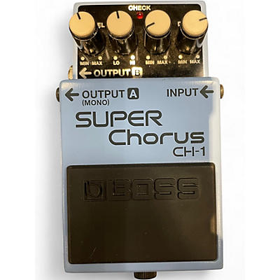 Used BOSS CH1 Super Chorus Effect Pedal