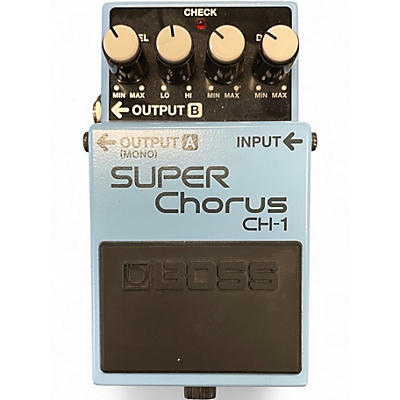 Used BOSS CH1 Super Chorus Effect Pedal