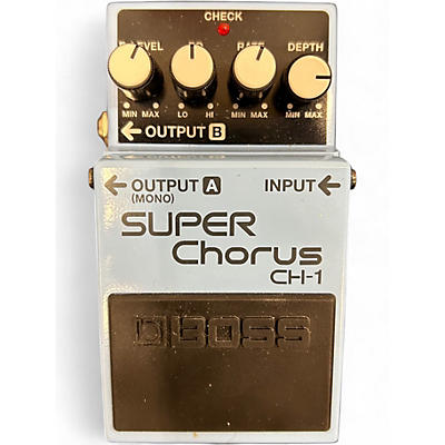 Used BOSS CH1 Super Chorus Effect Pedal