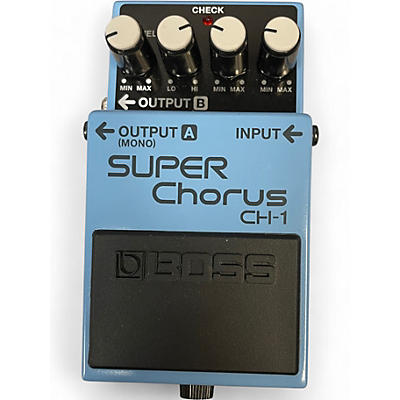 Used BOSS CH1 Super Chorus Effect Pedal