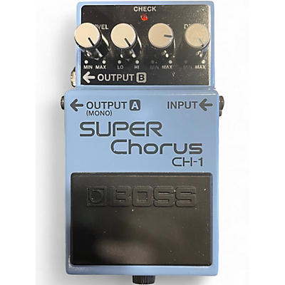 Used BOSS CH1 Super Chorus Effect Pedal