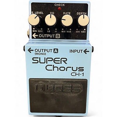 Used BOSS CH1 Super Chorus Effect Pedal