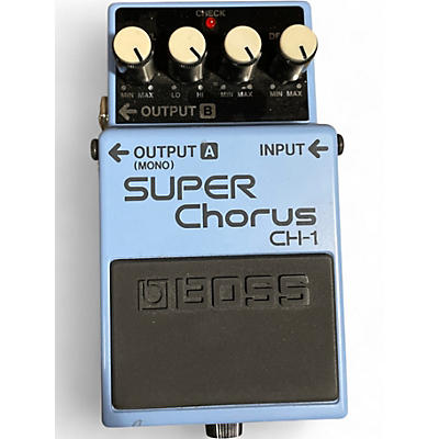 Used BOSS CH1 Super Chorus Effect Pedal