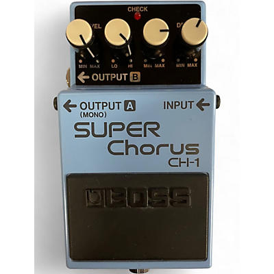 Used BOSS CH1 Super Chorus Effect Pedal