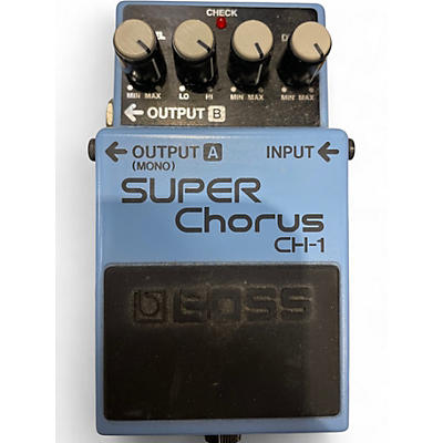 Used BOSS CH1 Super Chorus Effect Pedal