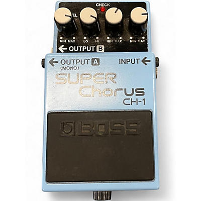 Used BOSS CH1 Super Chorus Effect Pedal