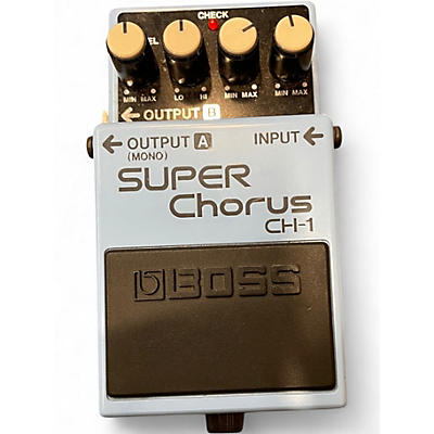 Used BOSS CH1 Super Chorus Effect Pedal