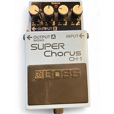 Used BOSS CH1 Super Chorus Effect Pedal