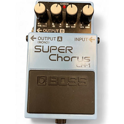Used BOSS CH1 Super Chorus Effect Pedal