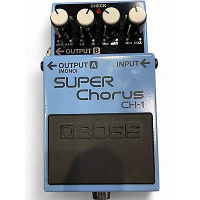 Used BOSS CH1 Super Chorus Effect Pedal