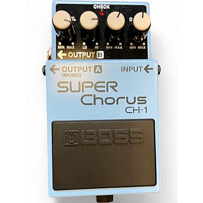 Used BOSS CH1 Super Chorus Effect Pedal