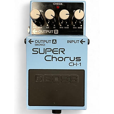 Used BOSS CH1 Super Chorus Effect Pedal