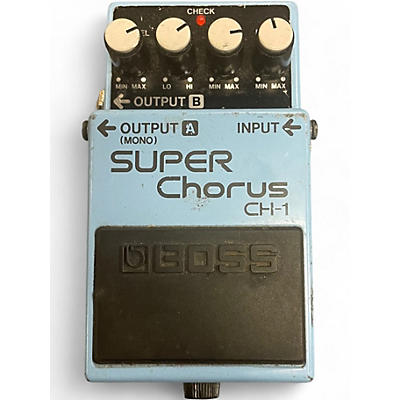 Used BOSS CH1 Super Chorus Effect Pedal