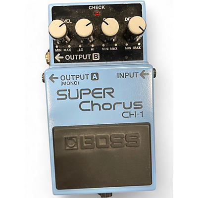 Used BOSS CH1 Super Chorus Effect Pedal