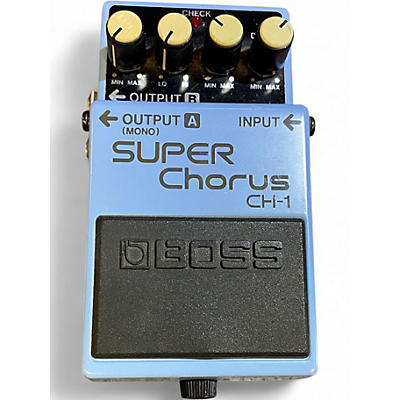 Used BOSS CH1 Super Chorus Effect Pedal