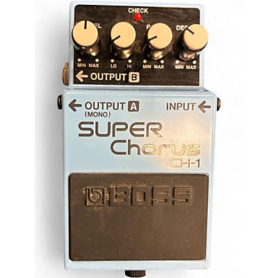 Used BOSS CH1 Super Chorus Effect Pedal