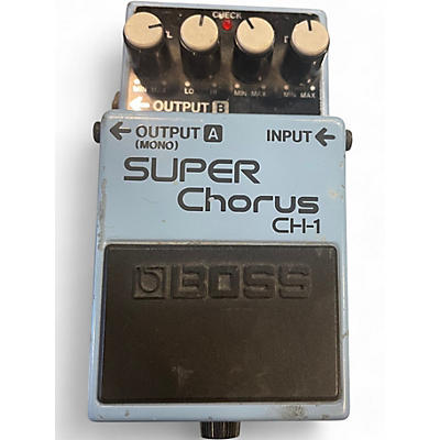 Used BOSS CH1 Super Chorus Effect Pedal