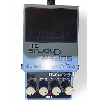 Used BOSS CH1 Super Chorus Effect Pedal