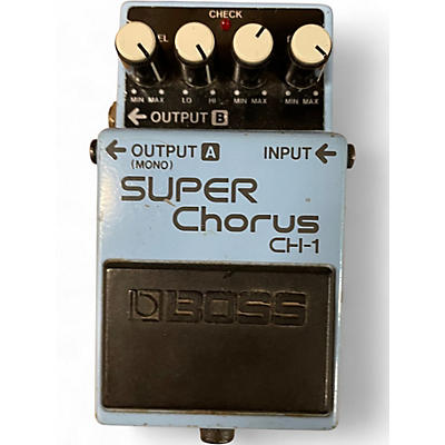 Used BOSS CH1 Super Chorus Effect Pedal