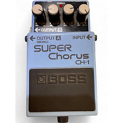Used BOSS CH1 Super Chorus Effect Pedal