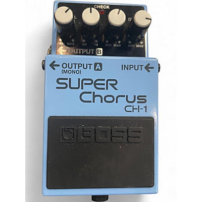 Used BOSS CH1 Super Chorus Effect Pedal