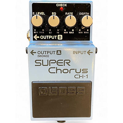 Used BOSS CH1 Super Chorus Effect Pedal
