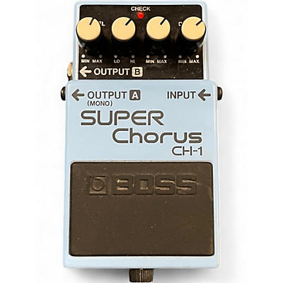 Used BOSS CH1 Super Chorus Effect Pedal