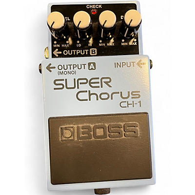 Used BOSS CH1 Super Chorus Effect Pedal