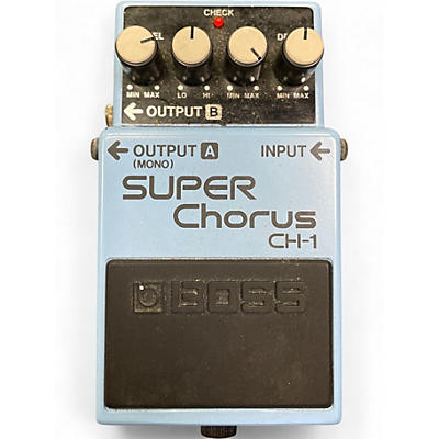 Used BOSS CH1 Super Chorus Effect Pedal