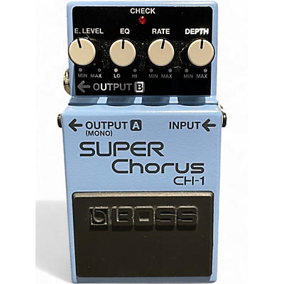 Used BOSS CH1 Super Chorus Effect Pedal