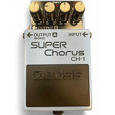 Used BOSS CH1 Super Chorus Effect Pedal