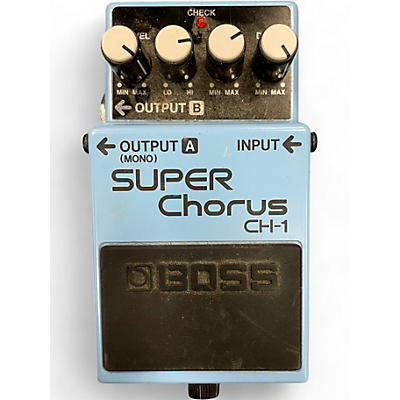 Used BOSS CH1 Super Chorus Effect Pedal