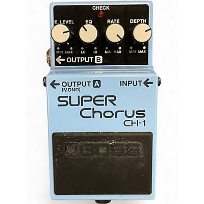 Used BOSS CH1 Super Chorus Effect Pedal