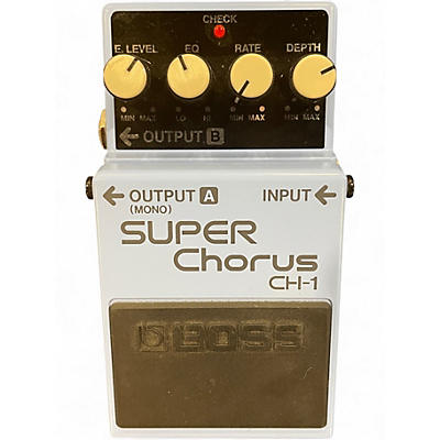 Used BOSS CH1 Super Chorus Effect Pedal