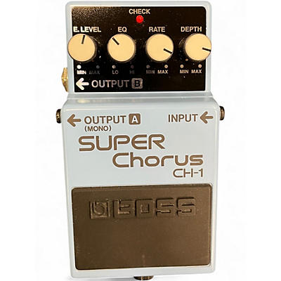 Used BOSS CH1 Super Chorus Effect Pedal