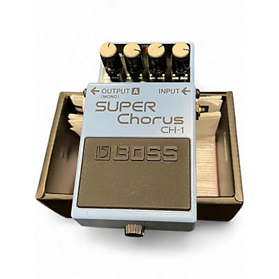Used BOSS CH1 Super Chorus Effect Pedal